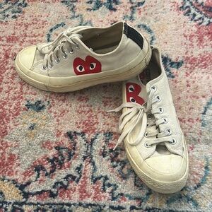 Converse x Play Comme Des Garçon Low Top Sneakers